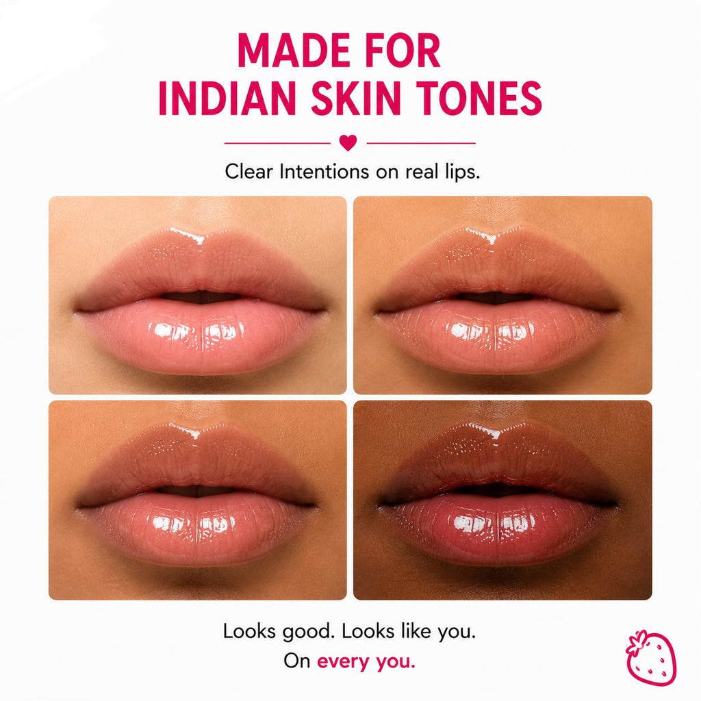 Clear Intensions | High Shine Clear Lip Gloss | Juicy Nourishing Formula | 5.5 ml