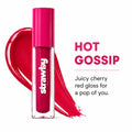 Hot Gossip | High Shine Cherry Lip Gloss | Juicy Nourishing Formula | 5.5 ml